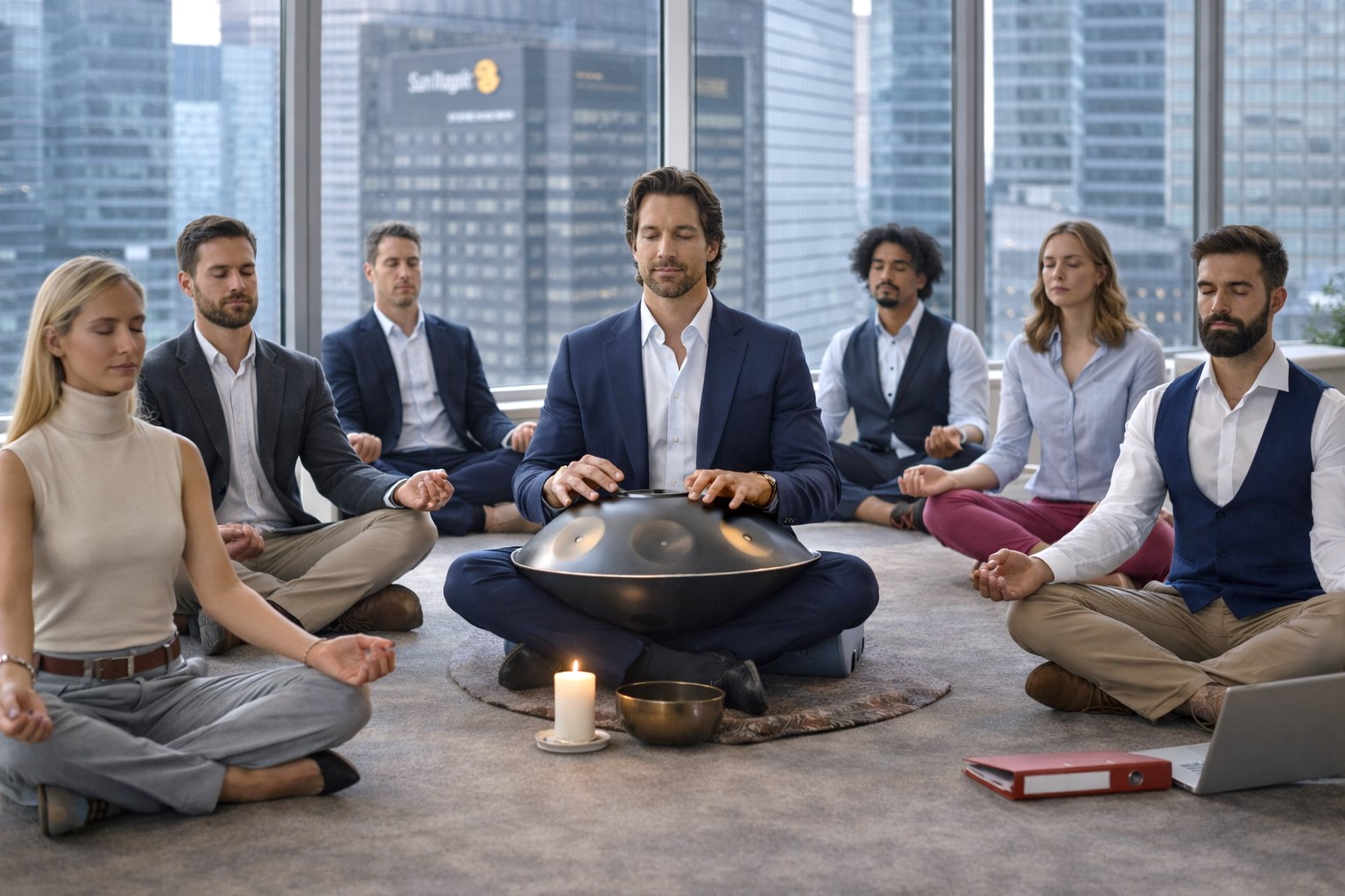 Corporate wellness workshop